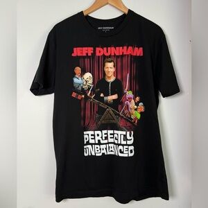 Jeff Dunham Perfectly Unbalanced Tour Graphic Tee Comedy Funny Novelty T-Shirt L